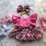 Floral Chic Σετ – Η απόλυτη ανοιξιάτικη επιλογή για τις μικρές σας